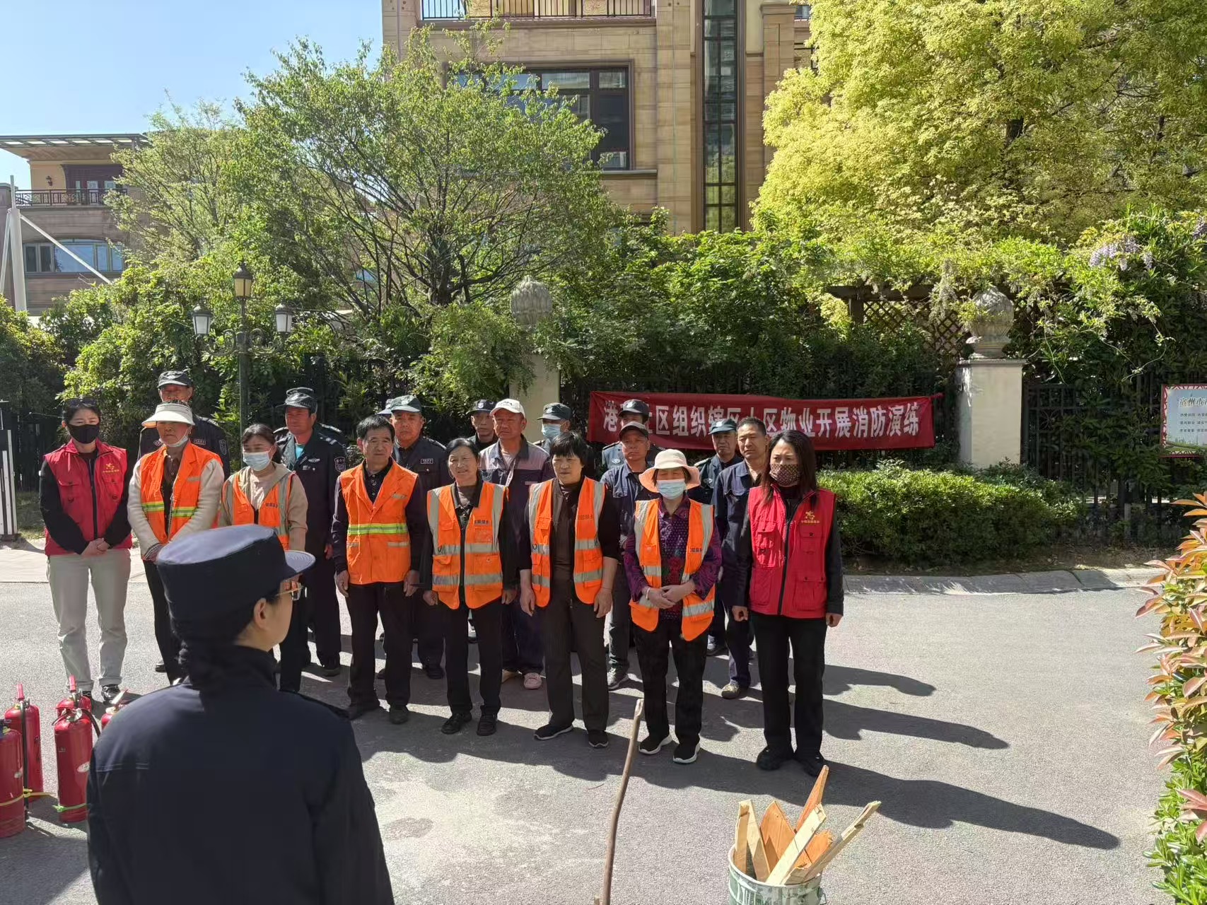 宿州市埇桥区三八街道港利社区：开展消防演练筑牢安全防线